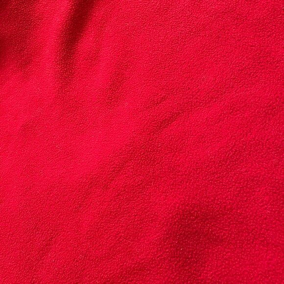 Vintage Speedo 80s 90s Fleece Embroidered Logo Red Full Zip Sweatshirt Jacket - Picture 12 of 12